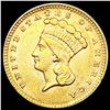 Image 1 : 1856 Rare Gold Dollar CHOICE BU