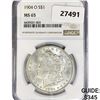 Image 1 : 1904-O Morgan Silver Dollar NGC MS65