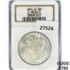 Image 1 : 1884-CC Morgan Silver Dollar NGC MS65