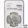 Image 1 : 1923-D Silver Peace Dollar NGC AU58