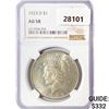 Image 1 : 1923-D Silver Peace Dollar NGC AU58