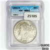 Image 1 : 1892-O Morgan Silver Dollar ICG MS61 VAM-2