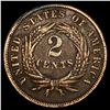 Image 2 : 1870 Two Cent Piece ABOUT UNCIRCULATED