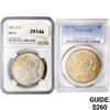 Image 1 : 1921-D Set (2) Morgan Silver Dollar AU, MS