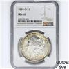 Image 1 : 1884-O Morgan Silver Dollar NGC MS61