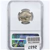 Image 2 : 1938-D Buffalo Nickel NGC MS66