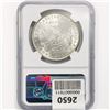 Image 2 : 1881 Morgan Silver Dollar NGC MS62
