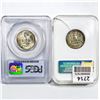 Image 2 : (2) Washington Quarters NGC/PCGS MS66 1951-1957