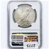 Image 2 : 1926 Silver Peace Dollar NGC MS62