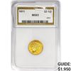 Image 1 : 1911 $2.50 Gold Quarter Eagle NGS MS63