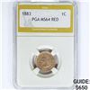 Image 1 : 1883 Indian Head Cent PGA MS64 RED