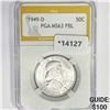 Image 1 : 1949-D Franklin Half Dollar PGA MS63 FBL