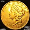 Image 1 : 1850 $20 Gold Double Eagle CLOSELY UNCIRCULATED