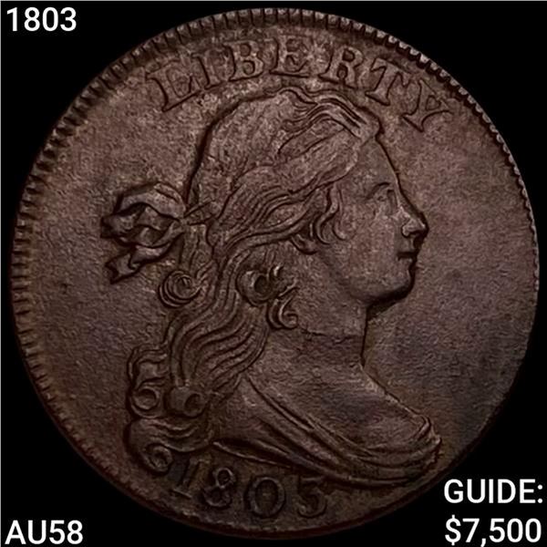 1803 Draped Bust Cent CLOSELY UNCIRCULATED