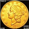 Image 1 : 1863-S $20 Gold Double Eagle CLOSELY UNCIRCULATED