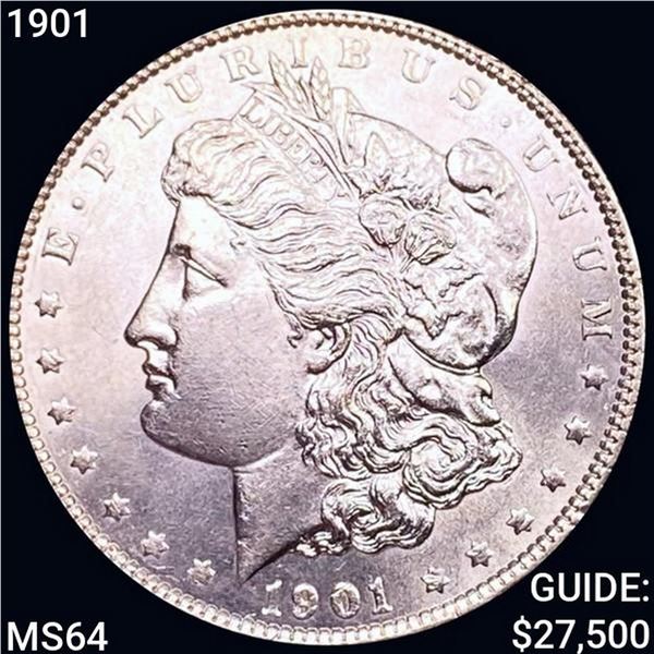 1901 Morgan Silver Dollar CHOICE BU