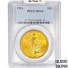 Image 1 : 1924 $20 Gold Double Eagle PCGS MS64