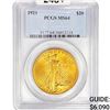 Image 1 : 1924 $20 Gold Double Eagle PCGS MS64