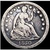 Image 1 : 1850-O Seated Liberty Half Dime NICELY CIRCULATED