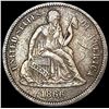 Image 1 : 1866-S Seated Liberty Dime LIGHTLY CIRCULATED