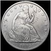 Image 1 : 1865-S Seated Liberty Half Dollar ABOUT UNCIRCULAT