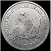 Image 2 : 1865-S Seated Liberty Half Dollar ABOUT UNCIRCULAT