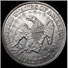 Image 2 : 1853 Arws & Rays Seated Liberty Half Dollar UNCIRC