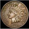 Image 1 : 1881 Indian Head Cent CLOSELY UNCIRCULATED