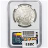 Image 2 : 1880-S Morgan Silver Dollar NGC MS65
