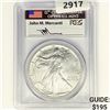 Image 1 : 1986 ASE Mercanti Signed PCGS MS69