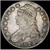Image 1 : 1823 Ugly 3 Capped Bust Half Dollar NICELY CIRCULA