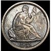 Image 1 : 1837 No Stars Seated Liberty Half Dime LIGHTLY CIR