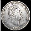 Image 1 : 1883 Kingdom of Hawaii Quarter NEARLY UNCIRCULATED