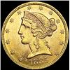 Image 1 : 1885-S $5 Gold Half Eagle UNCIRCULATED
