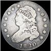 Image 1 : 1820 Capped Bust Quarter NICELY CIRCULATED