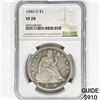 Image 1 : 1846-O Seated Liberty Dollar NGC VF20