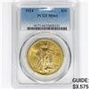 Image 1 : 1924 $20 Gold Double Eagle PCGS MS64