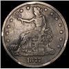 Image 1 : 1877-S Silver Trade Dollar NICELY CIRCULATED
