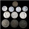 Image 1 : (11) Varied US Coinage (1839, 1848, 1852, 1863, (2