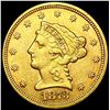 Image 1 : 1873-S $2.50 Gold Quarter Eagle CLOSELY UNCIRCULAT