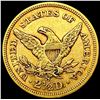 Image 2 : 1873-S $2.50 Gold Quarter Eagle CLOSELY UNCIRCULAT