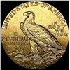 Image 2 : 1915 $5 Gold Half Eagle CLOSELY UNCIRCULATED