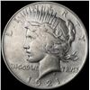 Image 1 : 1921 Silver Peace Dollar LIGHTLY CIRCULATED