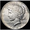 Image 1 : 1921 Silver Peace Dollar LIGHTLY CIRCULATED
