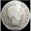 Image 1 : 1896-S Barber Dime NICELY CIRCULATED