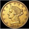 Image 1 : 1853 $2.50 Gold Quarter Eagle UNCIRCULATED
