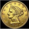 Image 1 : 1851 $2.50 Gold Quarter Eagle UNCIRCULATED