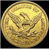 Image 2 : 1851 $2.50 Gold Quarter Eagle UNCIRCULATED