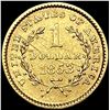 Image 2 : 1853 Rare Gold Dollar CLOSELY UNCIRCULATED