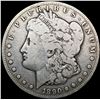 Image 1 : 1890-CC Morgan Silver Dollar NICELY CIRCULATED